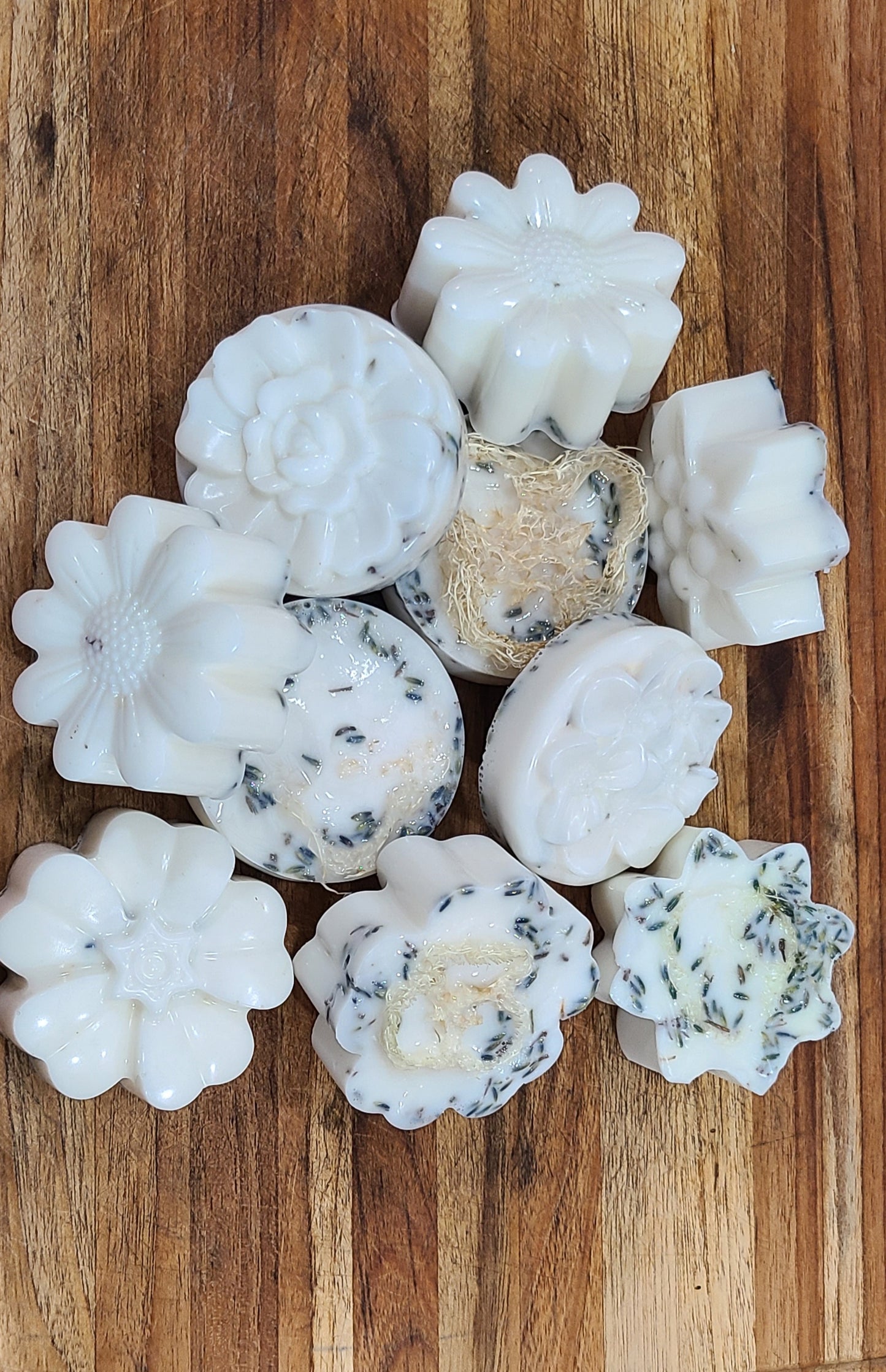 Lavender & Goat Milk Loofah Soap