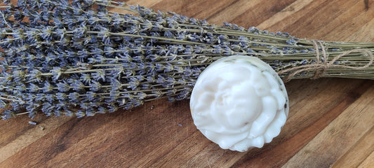 Lavender & Goat Milk Loofah Soap