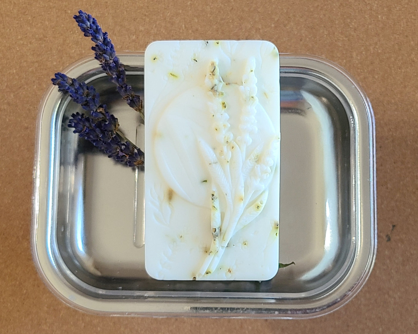 Lavender & Goat Milk Loofah Soap