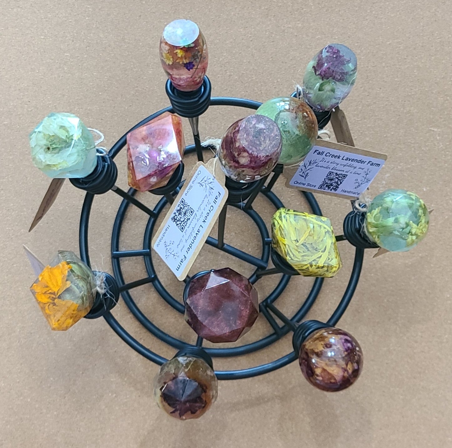 Dried Flower Wine Bottle Stopper